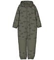 Name It Softshell Suit w. Fleece - Noos - NmmAlfa08 - Dusty Oliv