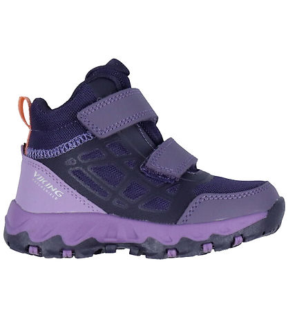 Viking Boots - Track Mid WP 2V - Aubergine/Lilac