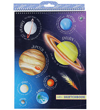 Eeboo Skizzenblock - Unsere Planeten