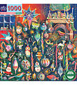 Eeboo Jigsaw Puzzle - 1000 Bricks - 58.4x58.4 cm - Holiday Ornam