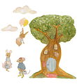 That's Mine Muurstickers - Het geheime boomhutje - Multi