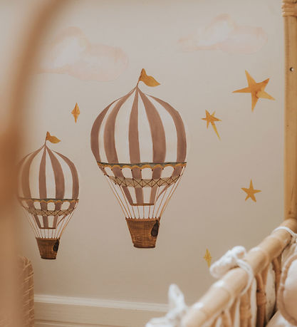 That's Mine Wallstickers - Dreamy balloons - Brown