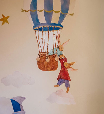 That's Mine Wallstickers - Flying adventures - Multi
