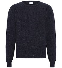 Grunt Blouse - Knitted - GrTone - Navy Melange