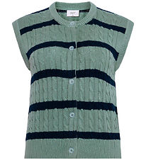Blouson Grunt - Tricoté - GrLine - Dust Green/Marine