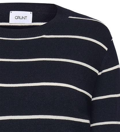 Blouse Grunt - Tricoté - GrFerro - Marine Stripe
