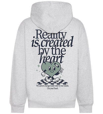 Grunt Hoodie - Grey - Snow Melange