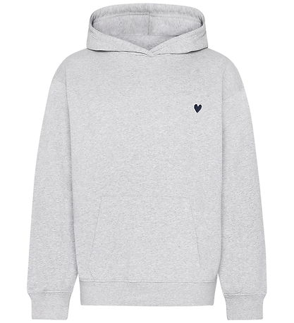 Grunt Hoodie - Grey - Snow Melange