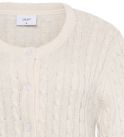 Gilet Grunt - Tricoté - GrLine - Off White