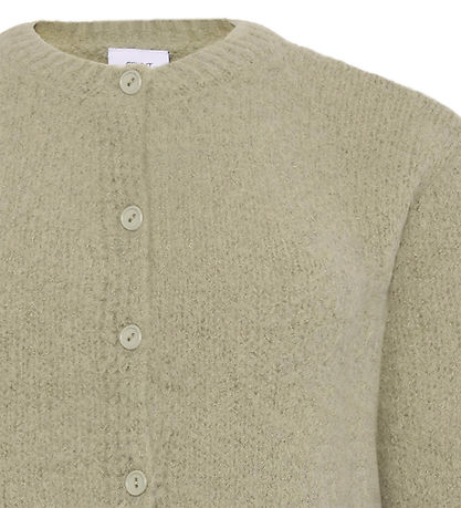 Gilet Grunt - Tricoté - GrEvissa - Dust Green