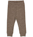 Müsli Trousers - Rib - Wool - Walnut Melange