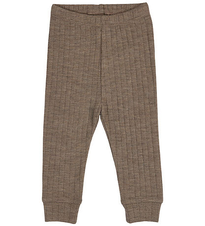 Müsli Broek - Rib - Wol - Walnoot Melange
