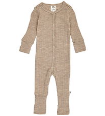 Müsli Onesie - Rib - Ull - Balsam Melerad