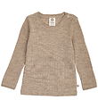 Müsli Blouse - Rib - Wool - Conditioner Melange