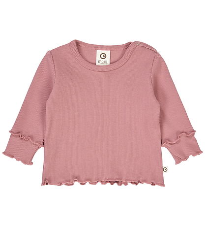 Müsli Blouse - Rib - Cozy Me - Nostalgia Rose