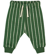 Müsli Sweatpants - Kritstripe - Green Gables/Oak