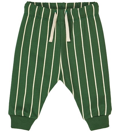 Müsli Joggebukser - Nålestripet - Green Gables/Oak