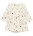 Minymo Bodykleid - AOP - Sandschale
