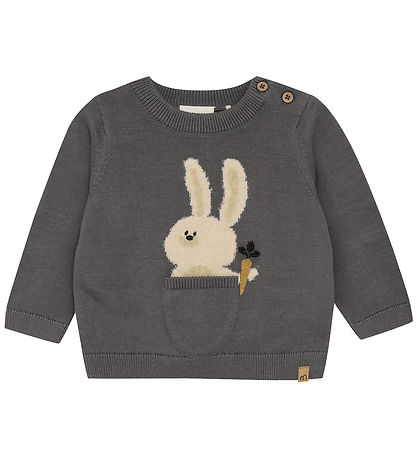 Blouse Tricot Minymo - Dark Or Grey