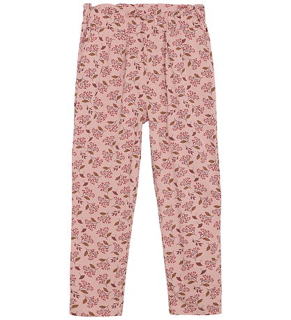 Minymo Trousers - AOP - Misty Rose