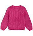 Minymo Bluse Strick - Fuchsia Fedora