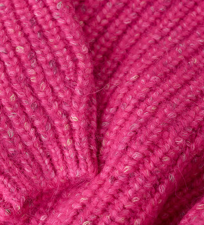 Minymo Bluse Strick - Fuchsia Fedora