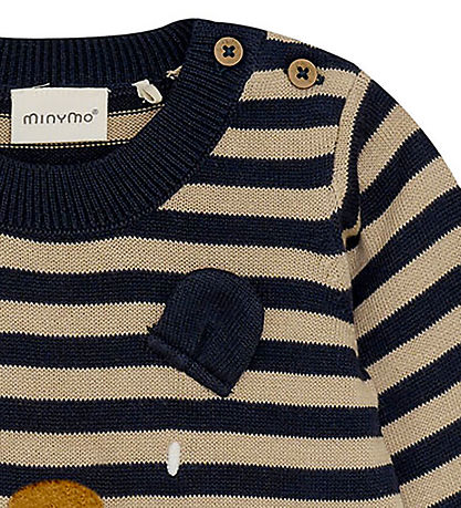 Minymo Blouse Knit - Parisian Night