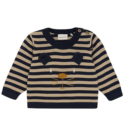 Minymo Blouse Knit - Parisian Night