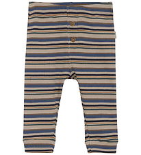 Minymo Byxor - Rib - China Blue