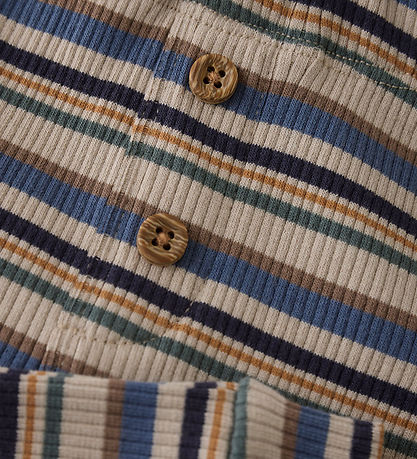 Minymo Trousers - Rib - China Blue