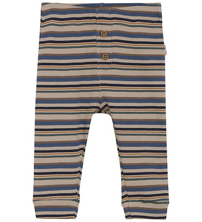 Minymo Trousers - Rib - China Blue