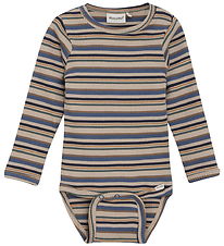 Minymo Body l/ä - Rib - China Blue