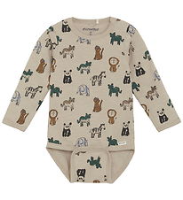 Minymo Body l/ä - AOP - Oxford Tan