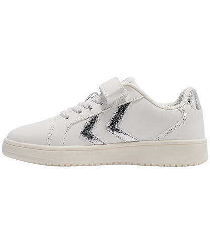 Hummel Schoenen - Derby Court JR - Grijs/Zilver