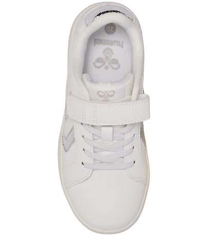 Hummel Schoenen - Derby Court JR - Grijs/Zilver