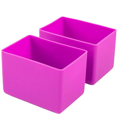 Enjeux MontiiCo - 2 Pack - Festin Bento - Silicone - Fuchsia