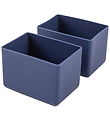MontiiCo Stakes - 2-Pack - Bento Feast - Silicone - Navy