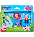 Peppa Pig Toy Figures - 4 pcs - Peppa & Evie's Park Fun