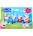 Peppa Pig Toy Figures - 4 pcs - Peppa's Family Of Five