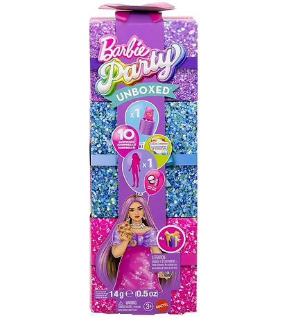 Barbie Doll - Party Unboxed Pink Curvy Doll