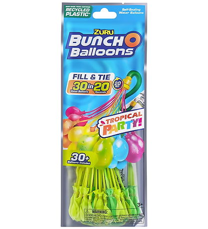 Bunch O Balloons Vannballonger - 30 stk. - Tropical Party