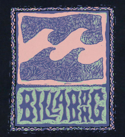 T-Shirt Billabong - Timbre - Noir av. Imprimé