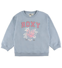 Roxy Sweatshirt - Morgonvandring - Blue Snöstorm