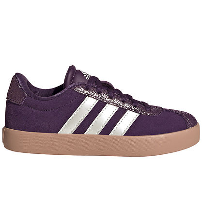 adidas Performance Shoes - VL Court 3.0 K - Aurplu/Zeromt/Pikgum