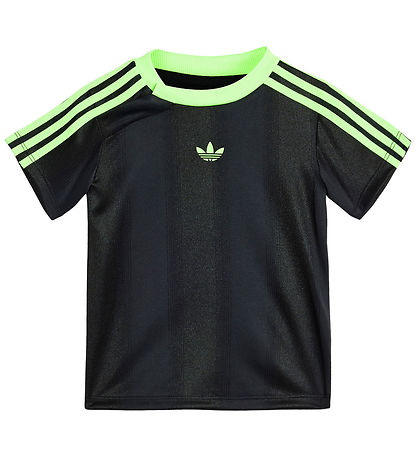 adidas Originals T-shirt/Short - Black/Signal Green