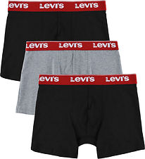 Levis Boxers - 3-Pack - Black/Grey Melange