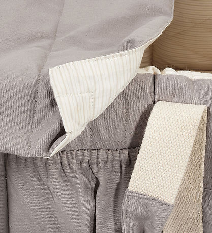 Copenhagen Colors Baby lift - 2.0 - Dark Grey/Cream w. Stripes
