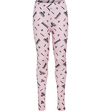Hummel Leggings - hmlJR Gym - Barely Pink w. Logo