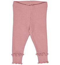 Müsli Leggings - Rib - Cozy Jag - Nostalgi Rose