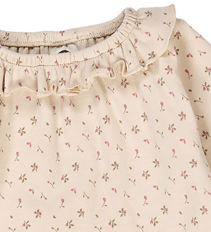 Müsli Blússa - Ástríða Frill - Oak/Nostalgía Rose/Drapplitað